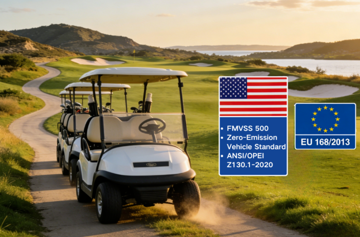 专业驱动 合规致远｜为您的电动高尔夫球车全球出口保驾护航