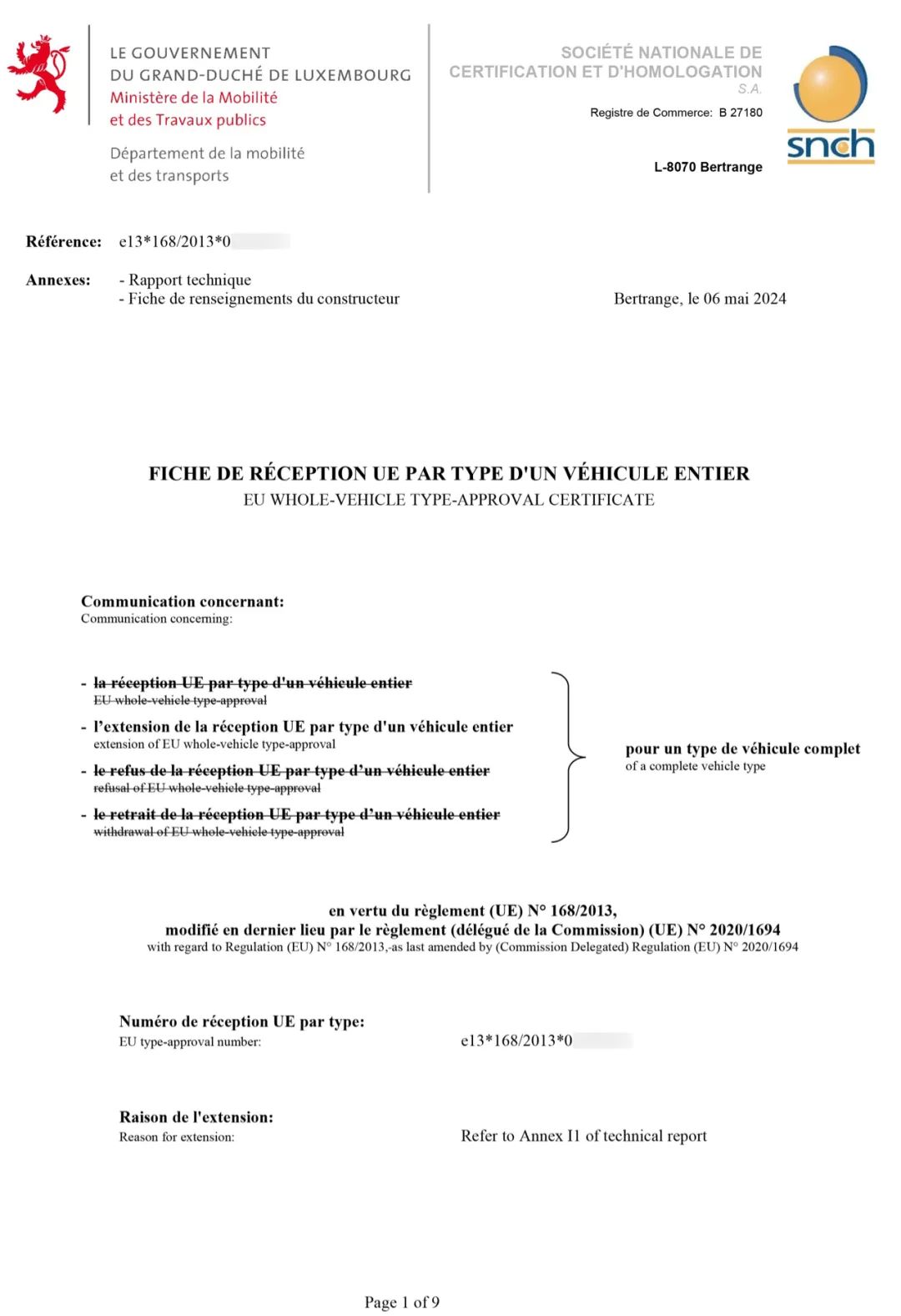 祝贺钱江摩托获得中国首批摩托车欧5+排放欧盟整车型式认证证书(图2)